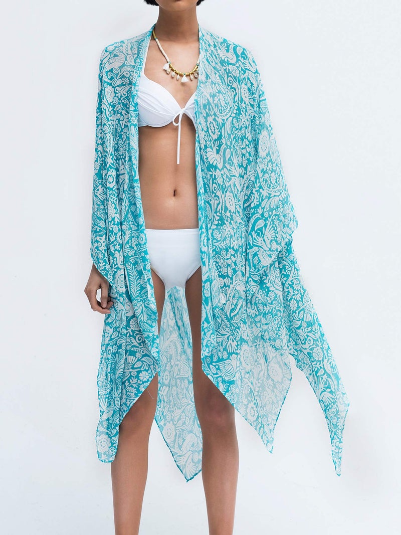 Moss Rose Women Summer Bikini Kimono Bathing Suit Cover Ups for Swimwear - Image 4